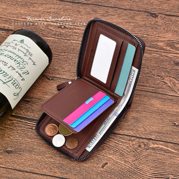 Men's Short Tri-fold Wallet