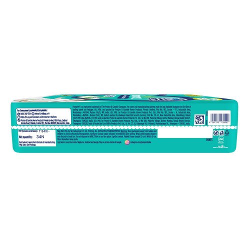 Pampers All round Protection Pants Small 4-8 kg 52 pcs | Made in India