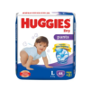 Huggies Dry Large Pant Diaper (9-14Kg) – 50 Pcs | Ultra Soft & Leak Protection | Malaysia