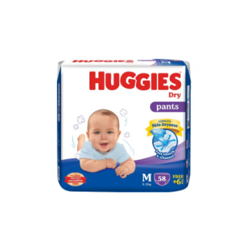 huggies-medium-500x500-1.png Huggies Dry Medium Pant Diaper 6-12Kg 64 Pcs Malaysia