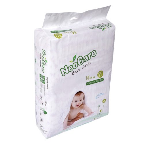 medium-50-pcs-500x500-1.jpeg Neocare Premium Medium Belt Diapers – 4-9kg, 50 Pcs