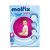 Molfix Baby Diaper Pants Jumbo Midi – 6-11kg, 58 Pcs | Made in Turkey