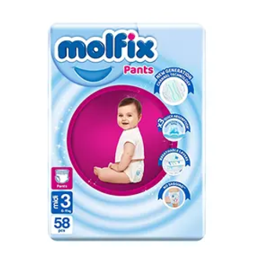 pant-size-3-500x500-1.png Molfix Baby Diaper Pants Jumbo Midi – 6-11kg, 58 Pcs | Made in Turkey