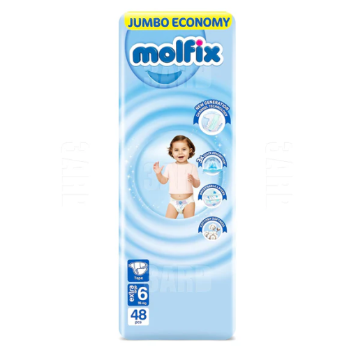 sze-6-500x500-1.png Molfix Jumbo Extra Large Belt Diapers – 15+kg, 48 Pcs | Made in Turkey
